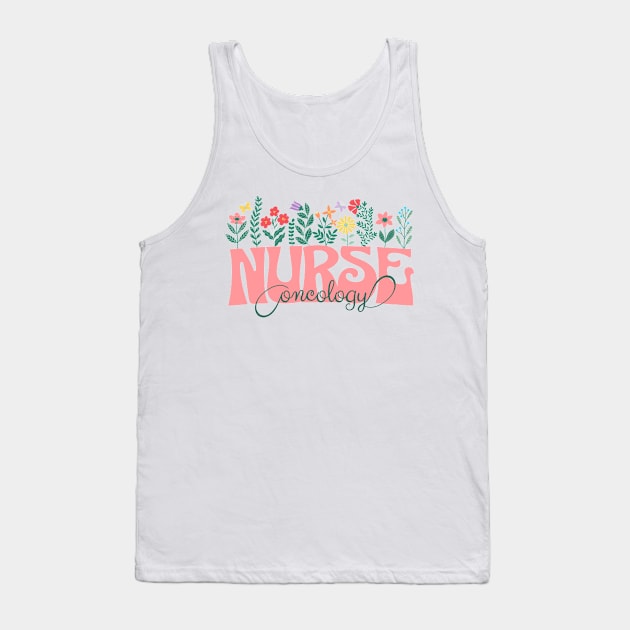 Oncology Nurse Tank Top by Jambella